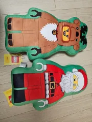 限定モデル LEGOブロック サンタとトナカイ クッション セット