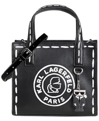 カール ラガーフェルド レディース バッグ ショルダーバッグ KARL LAGERFELD PARIS Nouveau Crossbody Black Core ブラックのサムネイル