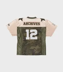 2000Archives フットボール Tシャツ コーラルカモ