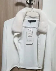 ZARA ザラ ファー カーディガン 新品