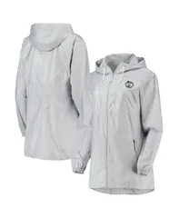 コロンビア レディース アウター ジャケット・ブルゾン ジャケット Columbia Womens Gray Boston Celtics Flashback FullZip Jacket Gray グレー