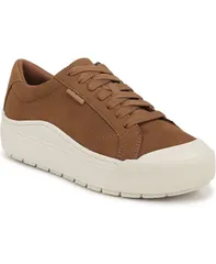 ドクター・ショール レディース シューズ スニーカー プラットフォーム Dr Scholls Womens Time Off Platform Sneakers Honey Brown Fabric ブラウン