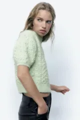 ザラ パール ニット セーター (価格 )