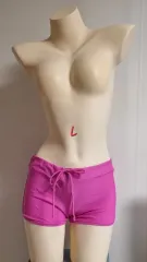 ホットピンク レディース ハーフパンツ 水着 L