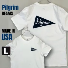 Pilgrim Surf+Supply/ピルグリム サーフ+サプライ★USA製ペナントロゴプリントTシャツ★ビームス★メンズM    #2603M082のサムネイル