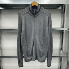 (L)PATAGONIA ニット ジップアップ-Y1013