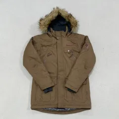 M Columbia ダックダウン フーデッド マウンテンパーカー アウター ダウン 0223