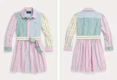 ポロ キッズ オックスフォード ワンピース