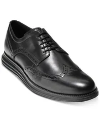 コールハーン メンズ シューズ オックスフォード Cole Haan Mens Original Grand Wing Oxfords Black Black ブラック