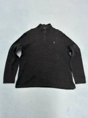 サイズ 100) ポロ ラルフローレン ハーフジップアップ ニット