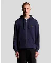 ライルアンドスコット メンズ アウター パーカー・スウェット フルジップ Lyle Scott Mens Zip Throughoodie Navy ネイビー