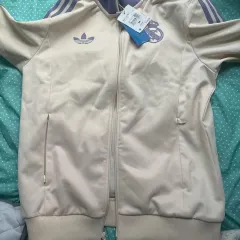 必須アイテム アディダス レアル・マドリード CF オリジナル ベッケンバウアー トラックジャージ ジャージ