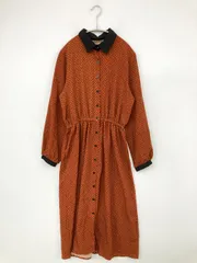 MAGIC SOUND マジックサウンド シャツワンピース オレンジ