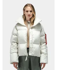 アルファインダストリーズ レディース アウター ジャケット・ブルゾン Alpha Industries Womensierra Short Puffer Dune white ホワイトのサムネイル