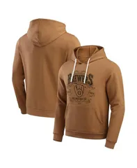ファナティクス レディース アウター パーカー・スウェット フリース Fanatics Darius Rucker Collection by Mens Tan Milwaukee Brewers Camp Fleece Pullover Hoodie Tan