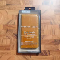 【難あり】 iPod touch(第7世代)用 ／ iPod touch(第6世代)用 ／ iPod touch(第5世代)用 フリップカバー PUレザー マグネットロック 手帳型ケース  キャメル ／ ブラウン／ワインレッド