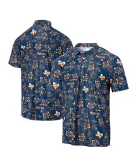 レインスプーナー メンズ トップス ポロシャツ Reyn Spooner MensNavy Houston Astros Cooperstown Collection Performance Poloのサムネイル