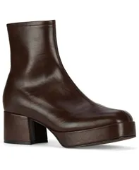 ジェフリー キャンベル レディース シューズ ブーツ・レインブーツ プラットフォーム ヒール Jeffrey Campbell Womens Platform BlockHeel Booties Dark Brown ブラウン