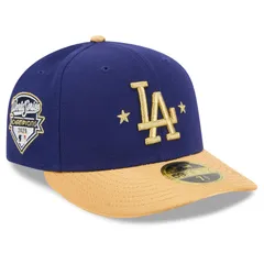 日本未発売 New Era ニューエラ キャップ LA ドジャース 2025 ワールドシリーズ チャンピオン MLB 59FIFTY キャップ ゴールドコレクション low profile