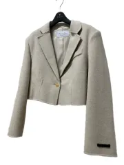 (新品) カシミア ウール ハンドメイド ジャケット コート 色2種