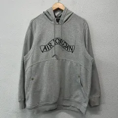 M NIKE ジョーダン レトロ 刺繍 ロゴ ヴィンテージ フーディー Tシャツ N3763