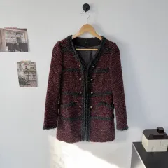 S ベネトン ツイードジャケット