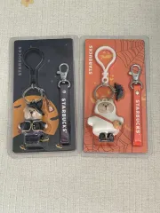 スターバックス ハロウィーン キーホルダー 2種 セット (まとめ金額)