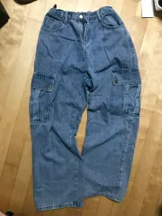 デニム カーゴ パンツ