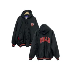 105 NBA STARTER Chicago Bulls（シカゴ・ブルズ） ビックロゴ オールドスクール アウター