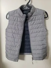 TOPTEN KIDS 軽量ダウンベスト グレー