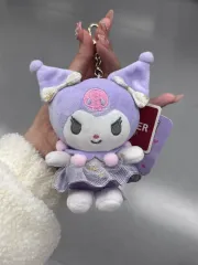 サンリオ クロミ ライトパープル パープル レース 星座 リボン ぬいぐるみ キーホルダー 正規品 新品