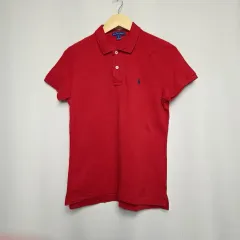 ラルフローレン レディース スキニーフィット ピケTシャツ L
