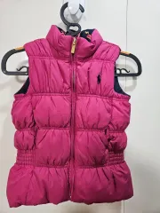 キッズ ポロ ラルフローレン ダウン ベスト リバーシブル