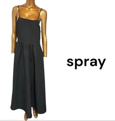 No.307 (♡)spray  キャミワンピース シンプル  無地