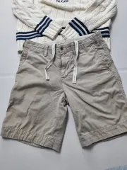 ポロ ラルフローレン ベージュ リラックスフィット ハーフパンツ