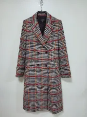 EGOIST エゴイスト チェック ダブル ロングコート 260116