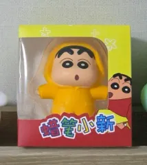 クレヨンしんちゃん 짱구 우비 スクイーシー 素材 ぷにぷに フィギュア ガチャ