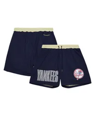 ミッチェルネス メンズ ボトムス ハーフパンツ・ショーツ ショートパンツ Mitchell Ness Mens Navy New York Yankees OG 20 Fashion Shorts Nのサムネイル