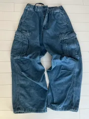 GU ワイド カーゴパンツ