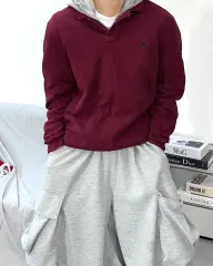 ポロラルフローレン バーガンディ pk L