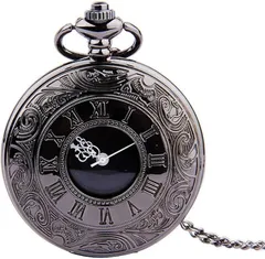 【新着商品】スチームパンクぽ ナースウォッチブローチ ペンダントネックレスを見る クォーツ懐中時計 デュ ディスプレイダイヤルウォッチ POPETPOP ローマ数字の懐中時計 丸い アンティーク