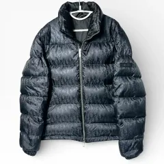 S級/52 ディオール オブリーク ダウン ネイビー