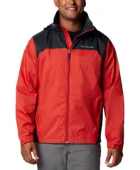 コロンビア メンズ アウター ジャケット・ブルゾン ジャケット Columbia Mens Glennaker Lake II Rain Jacket Sail Red Black ブラック