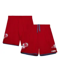 ミッチェルネス メンズ ボトムス ハーフパンツ・ショーツ メッシュ ショートパンツ Mitchell Ness Mens Red AND1 Mixtape Mesh Shorts Red レッドのサムネイル