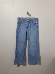 H&M レディース ワイドフィット デニム 32 (c88)