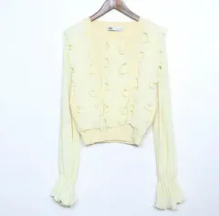 L (M ザラ フリルニット