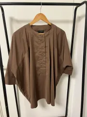 charles pinz ブラウン ブラウス 958