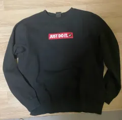 ナイキ JUST DO IT ブラック スウェット