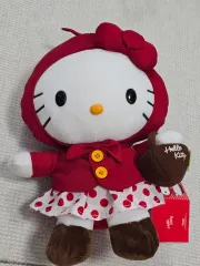 ハローキティ 赤ケープ ぬいぐるみ 25cm 新品