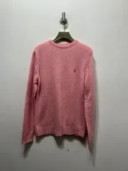 ポロラルフローレン ピンク ニット POLO M